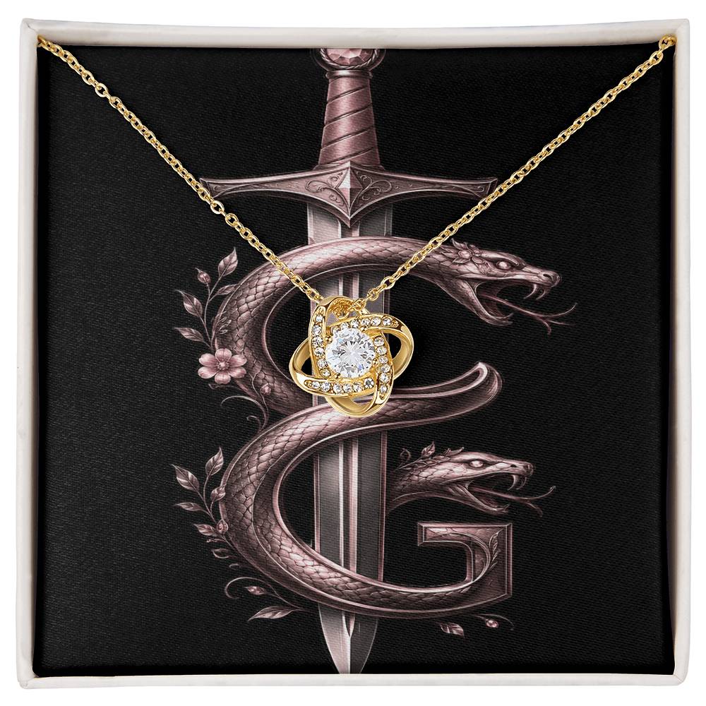 Forever Love knot Necklace