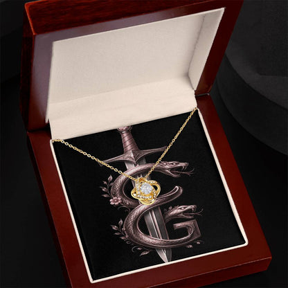 Forever Love knot Necklace